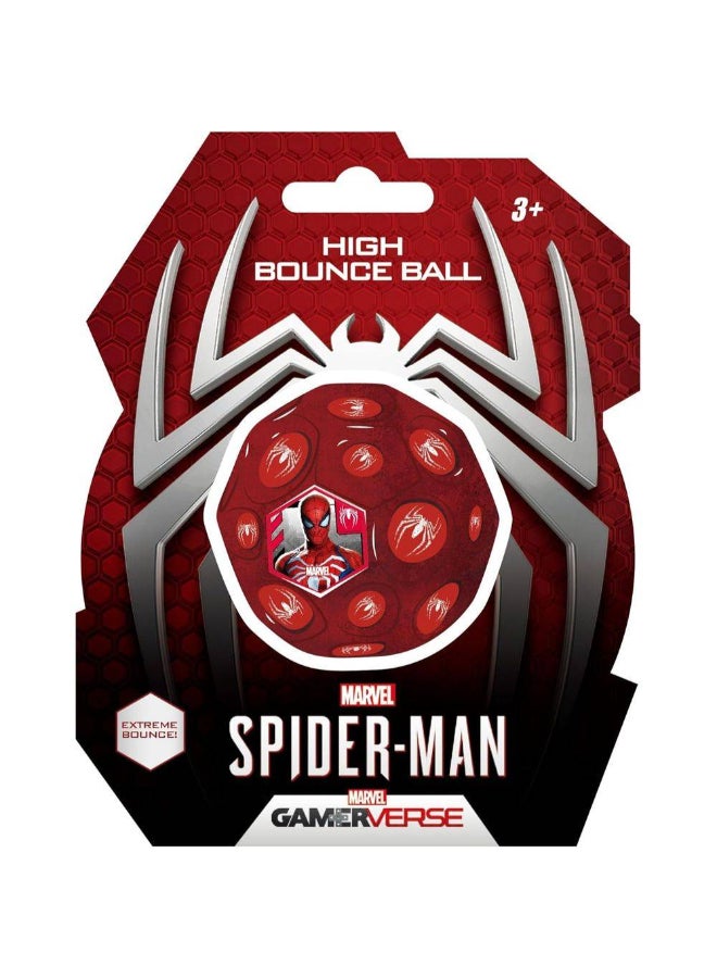 Marvel Gamerverse Spider-Man High Bounce Ball (7 cm) - Image 1